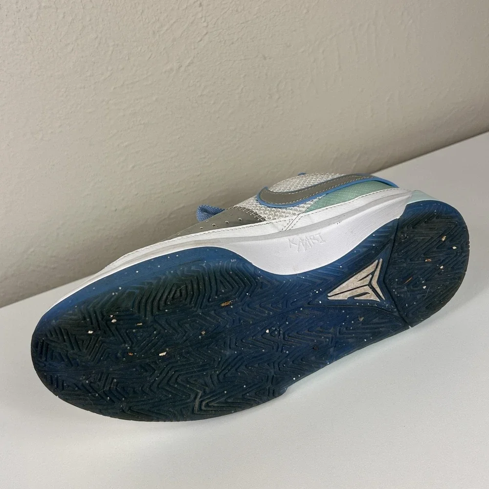 Nike Ja 1 Shoes Youth Size 7Y White Blue Silver Basketball Sneakers FJ1266-400